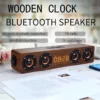 S0d0eca44f4954fa383a7e94c5a425c78v.webp Bluetooth Speaker — Wooden, Alarm Clock Display
