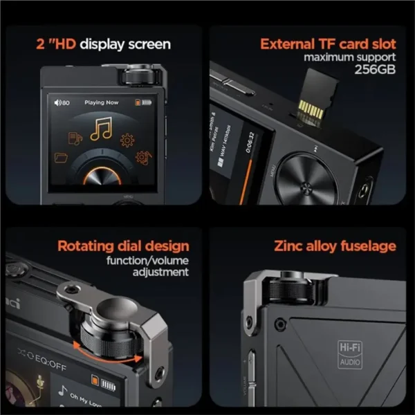 Hi-Fi MP3 Player — Lossless, Mastering Grade