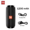 T&G TG117 Bluetooth Speaker — TWS Pairing, Waterproof