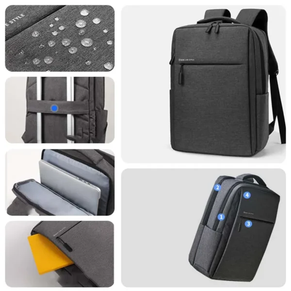 Laptop Backpack 17.3in — Waterproof, Travel