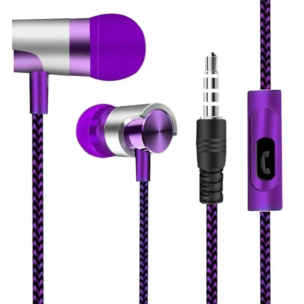 Wired In-Ear Earphones — Ergonomic Sports
