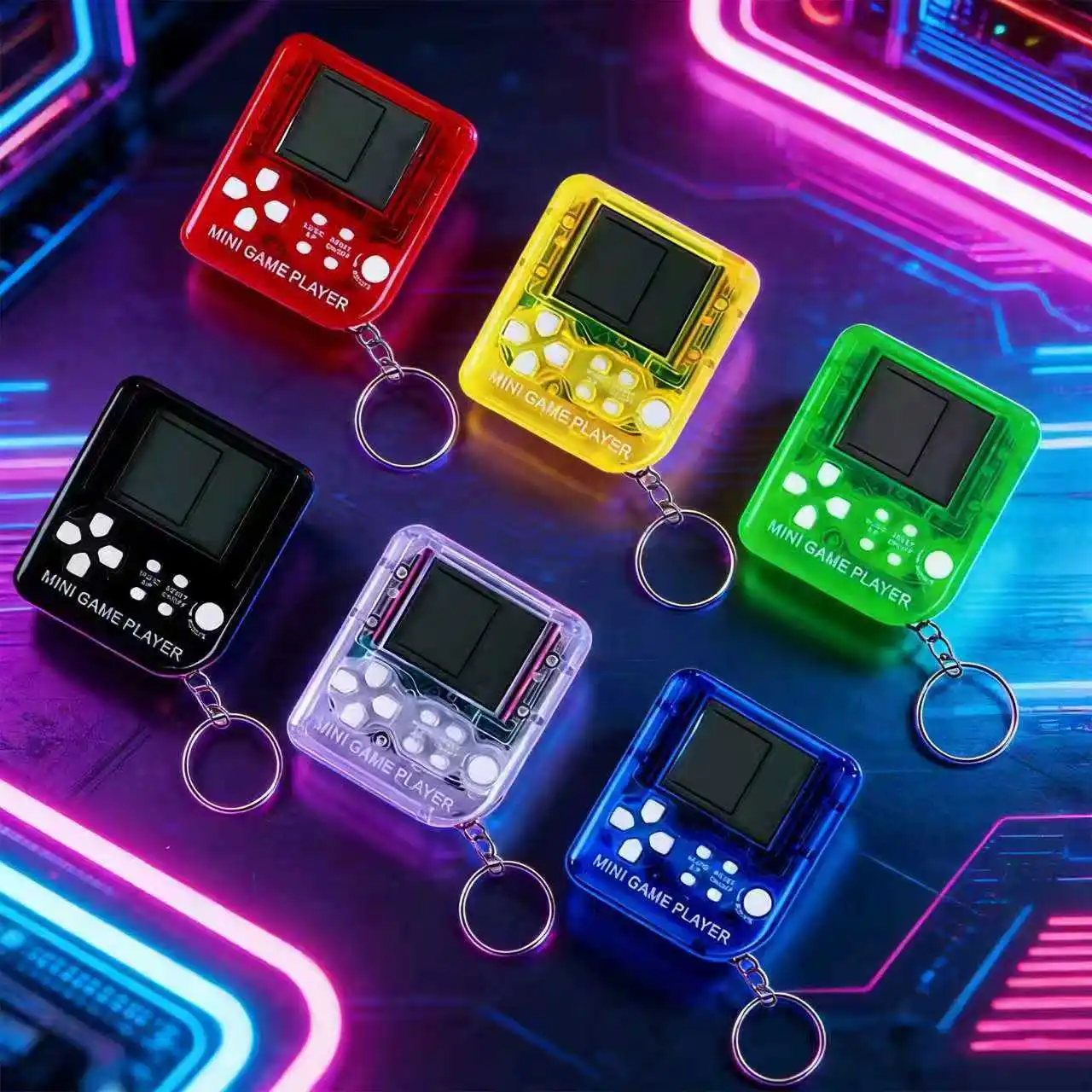 Retro Mini Handheld Game Console Classic Electronic Games Handheld Game Machine Children's Educational Game Console Toy Ide Gift - Image 2