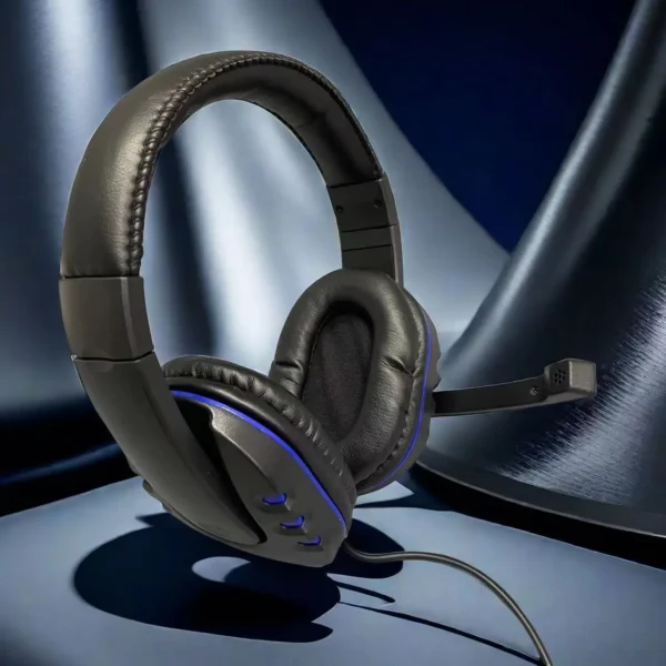 Wired Headphones with Mic — PS4/PS5/Xbox Compatible