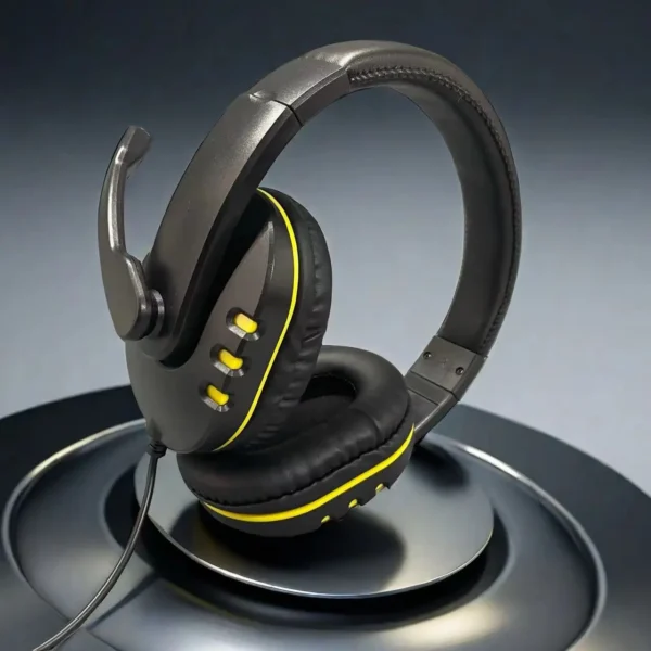 Wired Headphones with Mic — PS4/PS5/Xbox Compatible