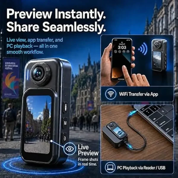 S322bd852499b4a45aed7320d8fa80032B.webp X50 Pro Action Camera — 1080P Pocket Mini