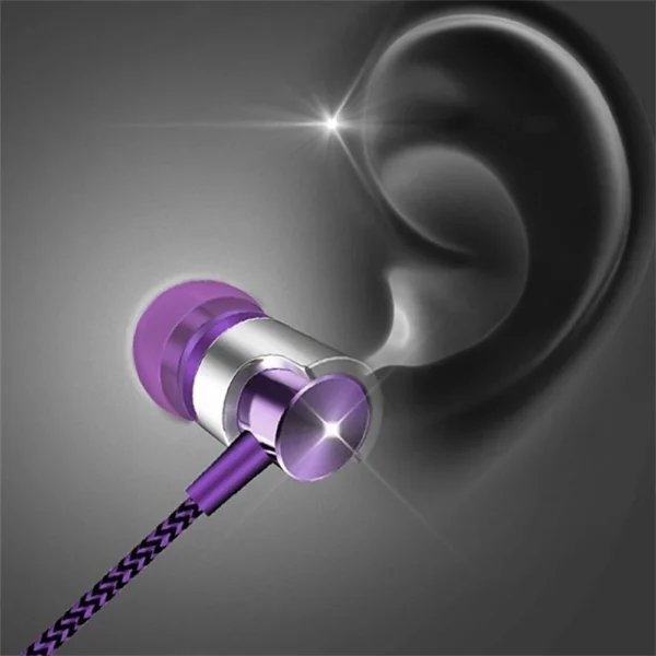 Wired In-Ear Earphones — Ergonomic Sports