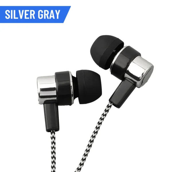 Wired In-Ear Earbuds — Stereo Bass