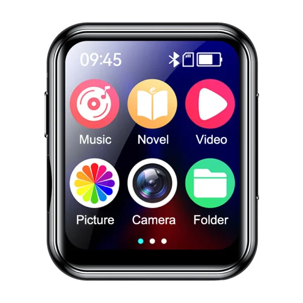 S4949b47ac8924b8b87932a8261b3156bz.webp MP3 Player — BT 5.4, 2in Touch Screen, Speaker
