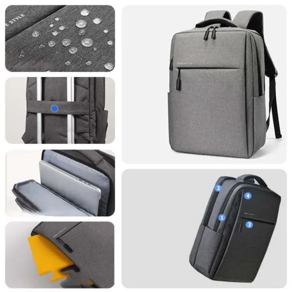 Laptop Backpack 17.3in — Waterproof, Travel