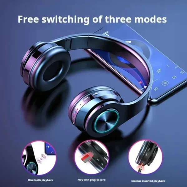 S4eca1c5146dc493d9e2da964cd5b7b4aB.webp Wireless Gaming Headset — Bluetooth Surround Sound
