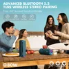 Bluetooth Speaker — IPX7 Waterproof, 24h Battery
