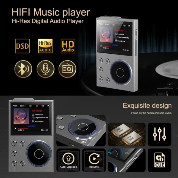 Hi-Fi MP3 Player — DSD Lossless