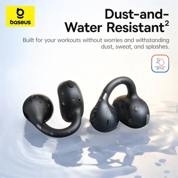 Baseus EarClip Open-Ear Earbuds — Bluetooth