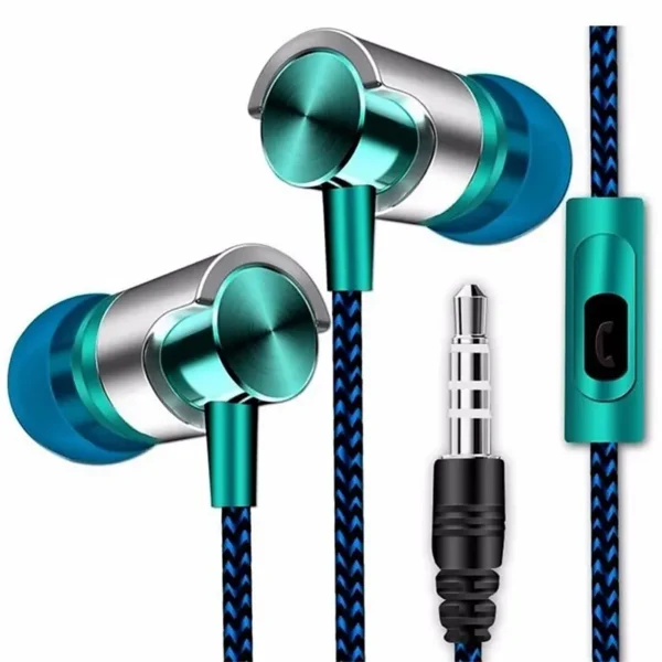 Wired In-Ear Earphones — Ergonomic Sports