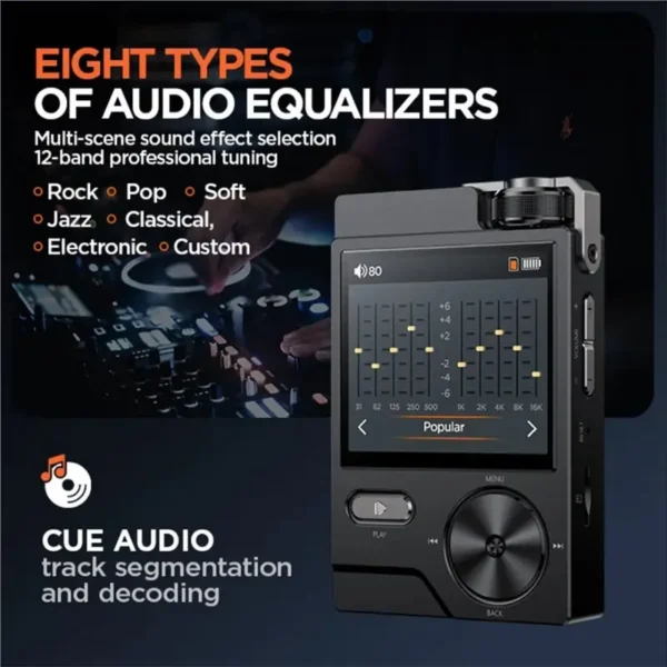 Hi-Fi MP3 Player — Lossless, Mastering Grade