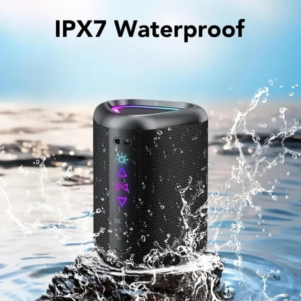 Bluetooth Speaker — LED Light Show