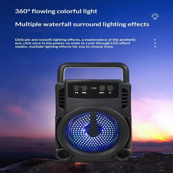 Bluetooth Speaker — Stylish Design, Hi-Fi