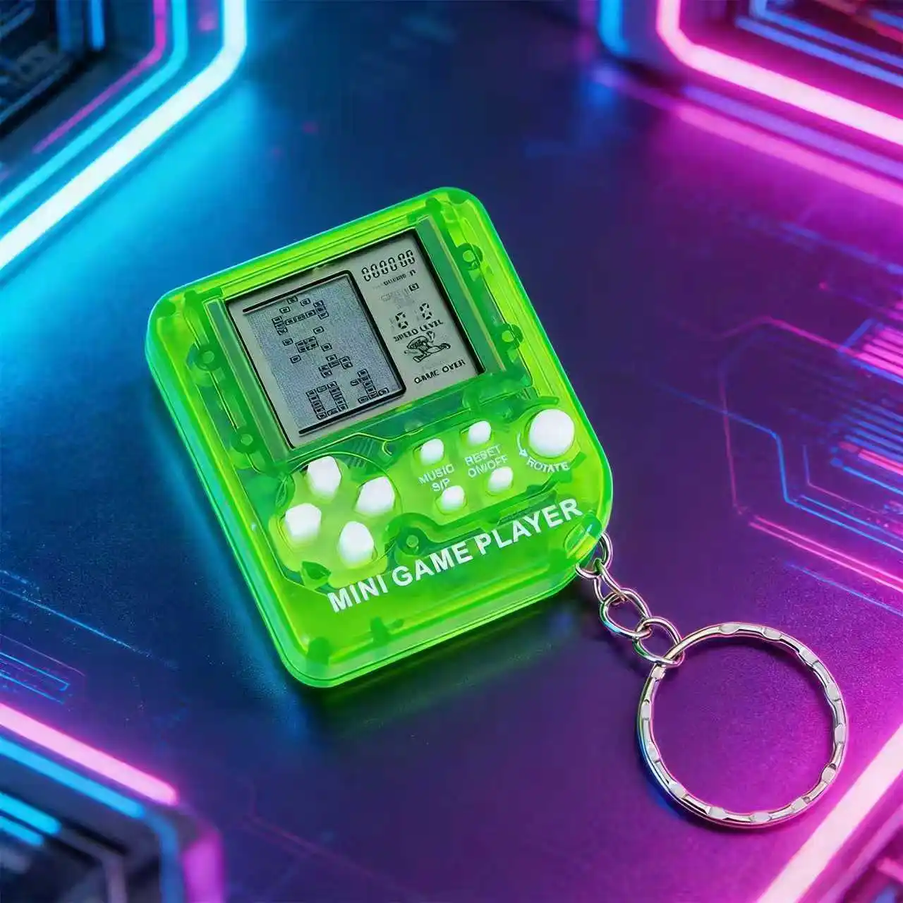 Retro Mini Handheld Game Console Classic Electronic Games Handheld Game Machine Children's Educational Game Console Toy Ide Gift - Image 16