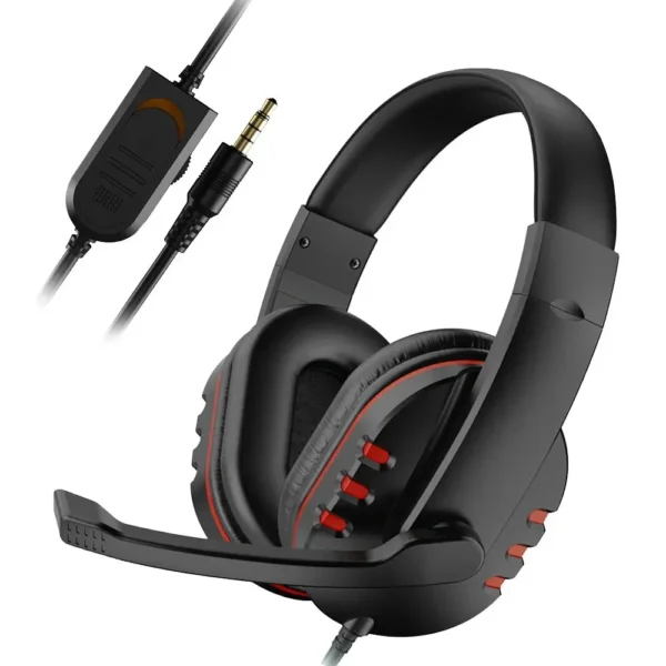S7fb4ee99353147d487dfb74447cb0c0ep.webp Wired Gaming Headset — PS4/PC Compatible