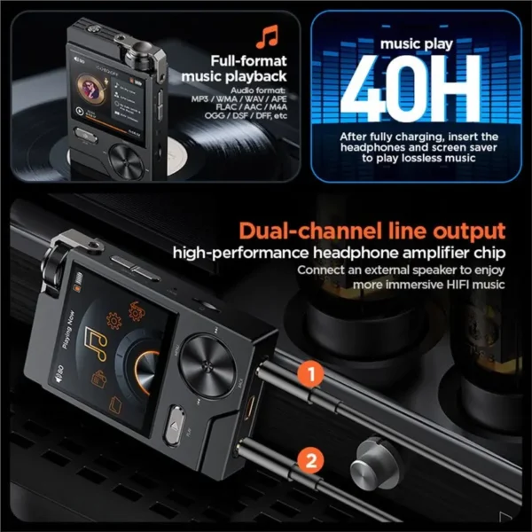 Hi-Fi MP3 Player — Lossless, Mastering Grade