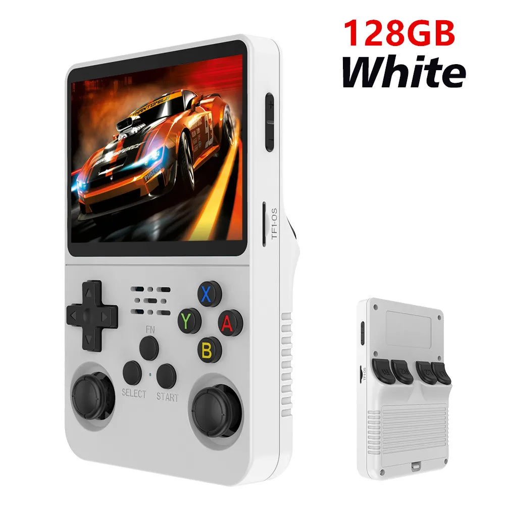 Retro R36S Handheld Video Game Console 3.5 Inch IPS Screen 128GB Preloaded Games Portable Pocket Player Linux System - Image 12