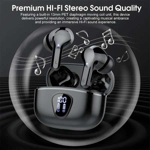 S8cf433fbcbc14d3386d968067576e559i.webp Wireless Earbuds — BT 5.3, ENC Noise Cancelling