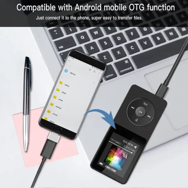 Portable MP3 Player — FM Radio + Video, LCD