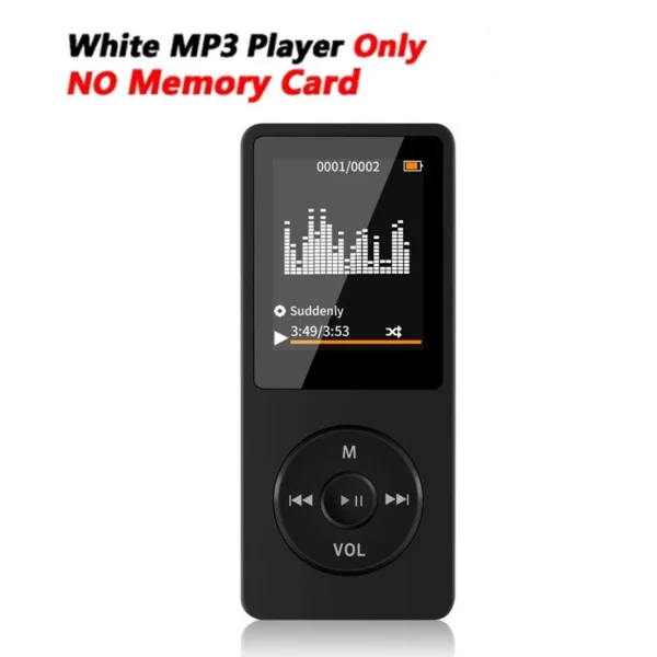 Portable MP3 Player — FM Radio + Video, LCD