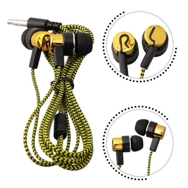 Wired In-Ear Earbuds — Stereo Bass