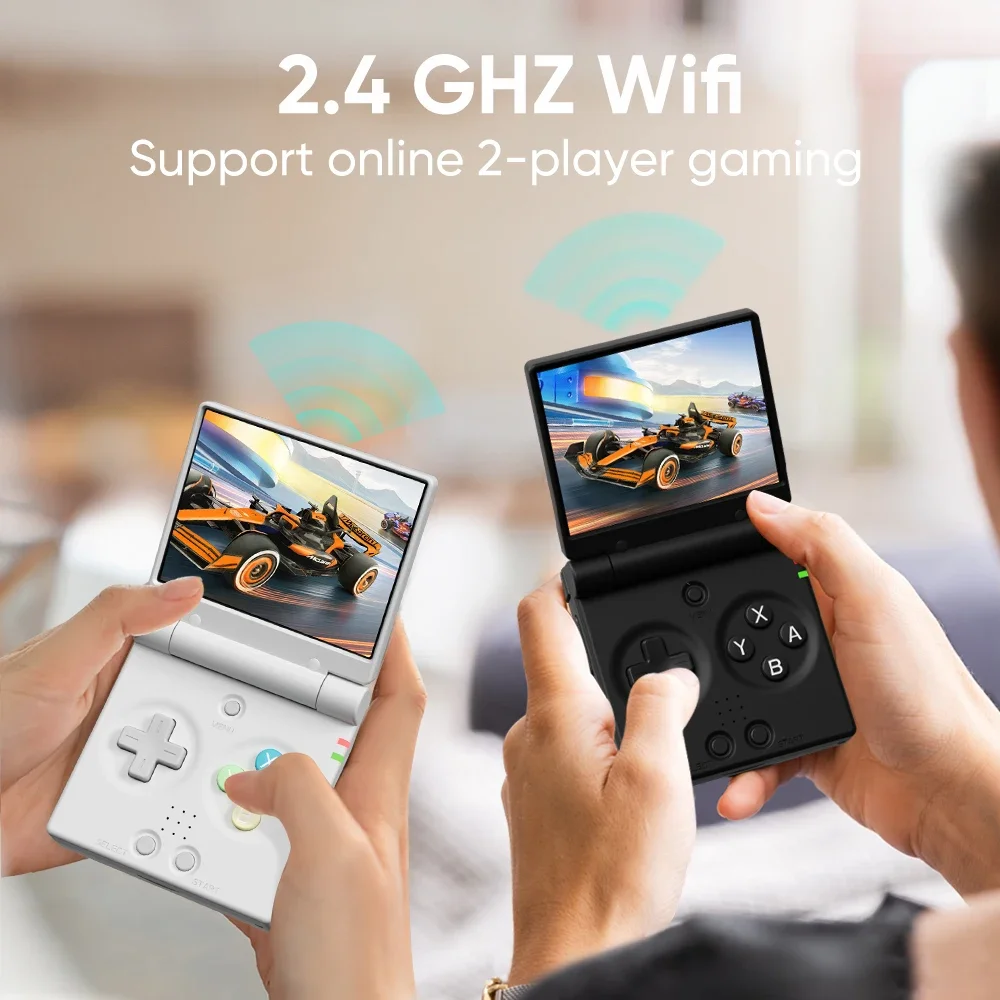 MIYOO MINI FLIP Handheld Game Console 2.8'' IPS Screen Linux System Video Game Consoles Free Case Gamer Dual analog sticks Gift - Image 4