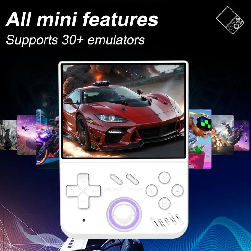Retro Game Collection Nostalgic Handheld Console Portable Travel Companion High Resolution Display For Adults Kids F19E