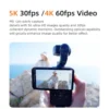 Action Camera 4K — 3-Axis Gimbal Stabiliser