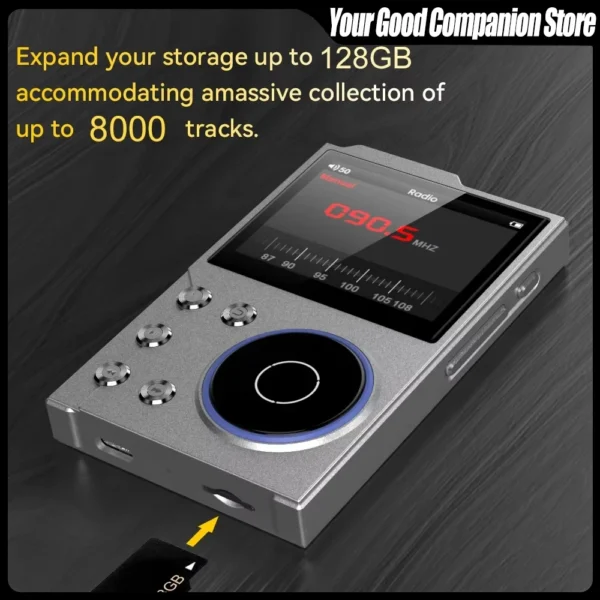 Sc3fcb601eac4427ca0c3575c1c3d86631.webp Hi-Fi MP3 Player — Zinc Alloy, 16GB, Type-C