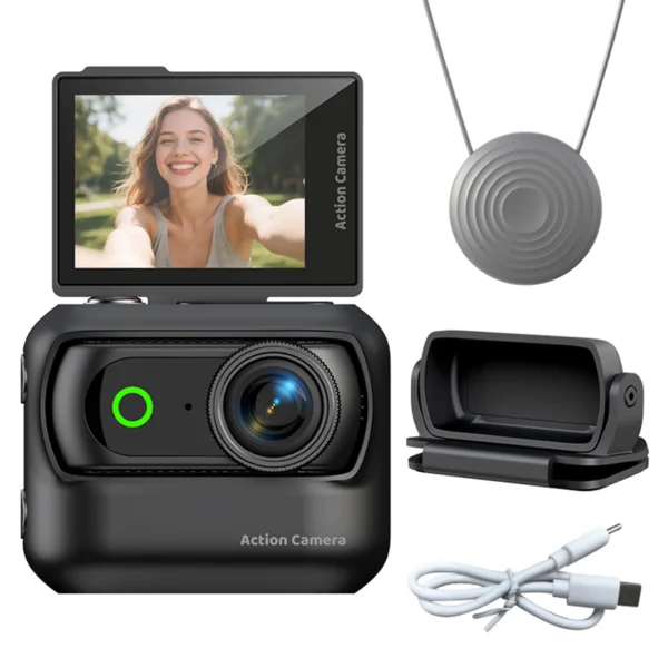 Scdbd15498ce545c3bb6e46c016f858daT.webp Action Camera — 2in Flip Screen, Anti-Shake