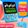 Sd521464149ba434d87b0ee8c43d4d9eb9.webp G7 Retro Handheld Game Console, 3.5-Inch LCD, Built-In 666 Games,Portable Gaming Console, USB Charging Cable, AV Output Cable