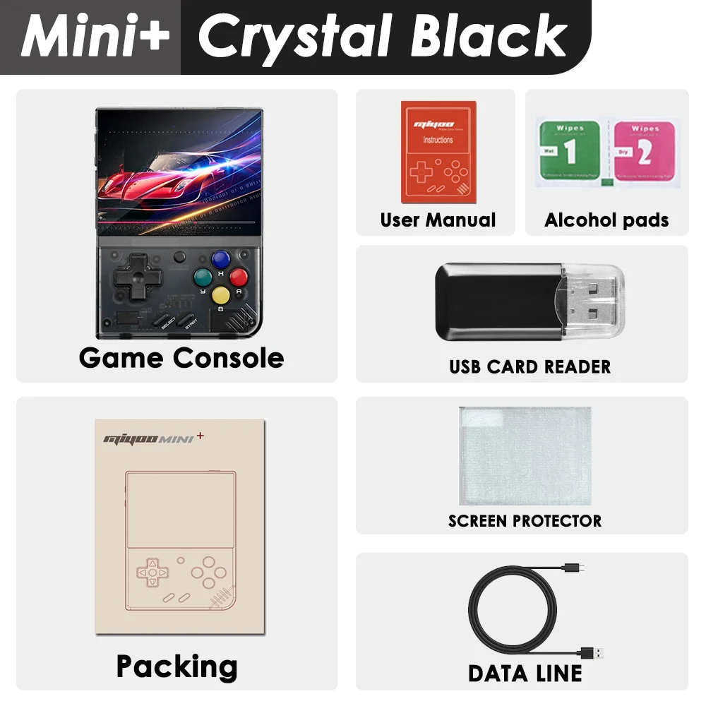 MIYOO Mini Plus Portable Retro Handheld Game Console V2 Mini+ IPS Screen Classic Video Game Console Linux System Children's Gift - Image 10