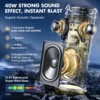 Bluetooth Speaker — IPX7 Waterproof, 24h Battery