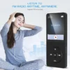 Portable MP3 Player — FM Radio + Video, LCD