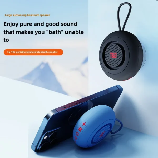 Sf90e35b27ed0480daf3aeaf3e92979ee0.webp Mini Bluetooth Speaker — Bathroom/Outdoor
