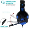 Wired Gaming Headset — LED Light, Virtual Surround