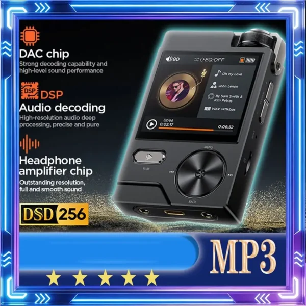 Hi-Fi MP3 Player — Lossless, Mastering Grade